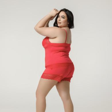 Baby Doll - Simone - 094 -  Microfibra com Renda