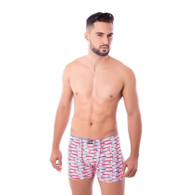 Boxer - 102 - Cueca Box Estampada - Microfibra.