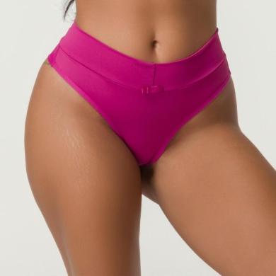 Letícia - 113 Fio Dental Duplo - Cós Alto - Microfibra Poliamida.