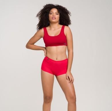 Isabel - 065 - Calcinha Boxer - Microfibra