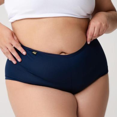 Isabel - 065 - Calcinha Boxer Plus Size - Microfibra