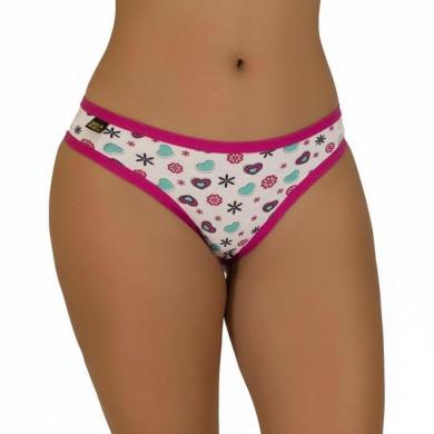 Calcinha Bella - 025 - Algodão Estampado - Antialérgico